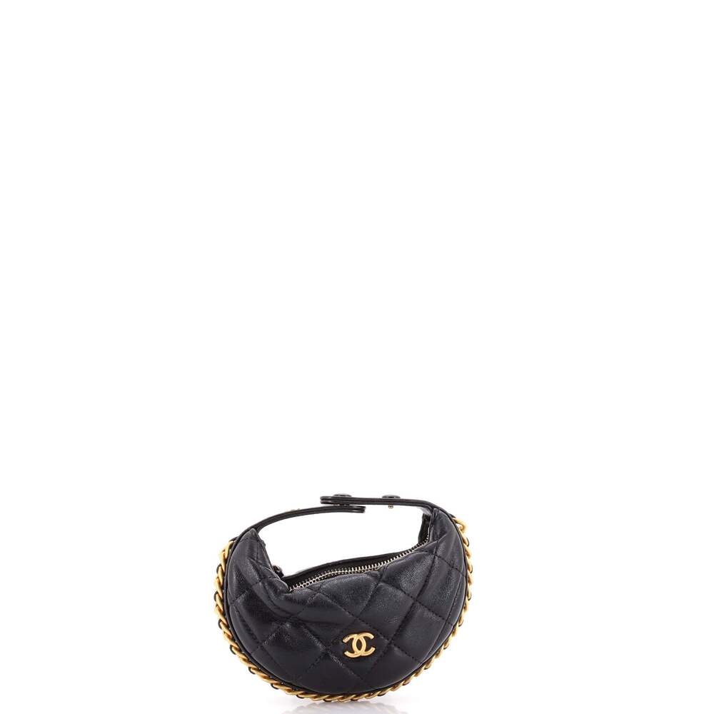 Chanel Chain Around Hobo Pouch Quilted #269222C38B - Picture 2 of 6